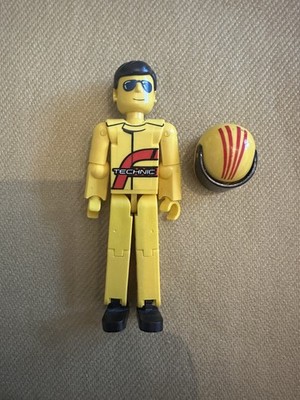 LEGO tech032 Großfigur mit Helm aus dem Technic Set 8457 Power Puller  