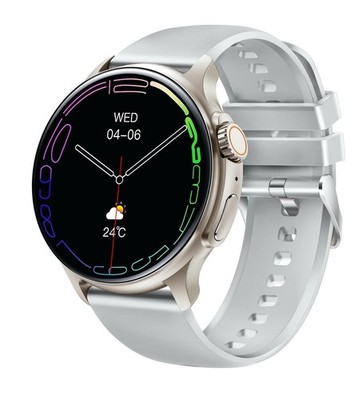 emporia Watch JOY Grau Android/iOS Smartwatch 1,42'' AMOLED Bluetooth 128 MB