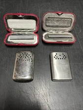 Vintage Hand Warmers Charcoal And Fuel One Stainless steel is Jon-e