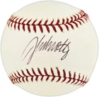 John Smoltz Signed Official MLB Baseball Atlanta Braves Beckett BAS QR #BX67656