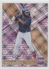 2019 Panini Elite Extra Edition Aspirations Purple 30/250 Trey Harris #178 0xi8