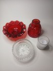 Fenton Red Fairy Lamp With Beautiful Details And Colors Mix And Match READ  — photo 8