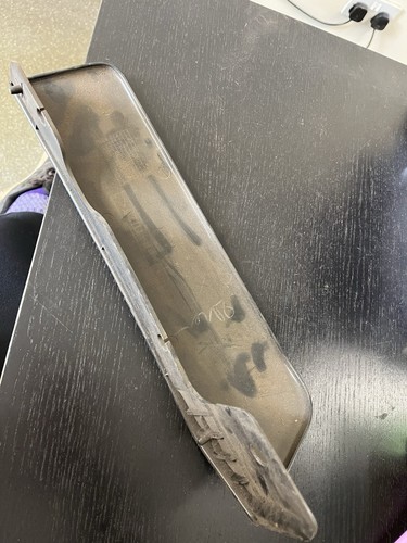 Fits Isuzu MU-X 4x2 4x4 SUV 2014 16 Lh Left Front Bumper Mud Flap Splash Guard - Picture 2 of 3