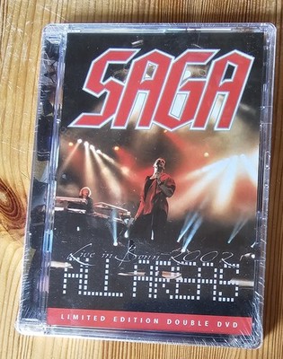 DVD Saga - All Areas Live In Bonn 2002 Limited Edition OVP