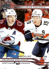 Nathan MacKinnon / Matthew Tkachuk | 200 | Hockey | Upper Deck | Base | BOGO 50%