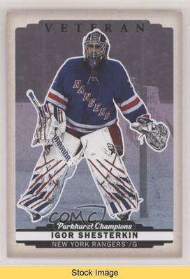 2022-23 Upper Deck Parkhurst Champions Color Variation Igor Shesterkin READ 00r4