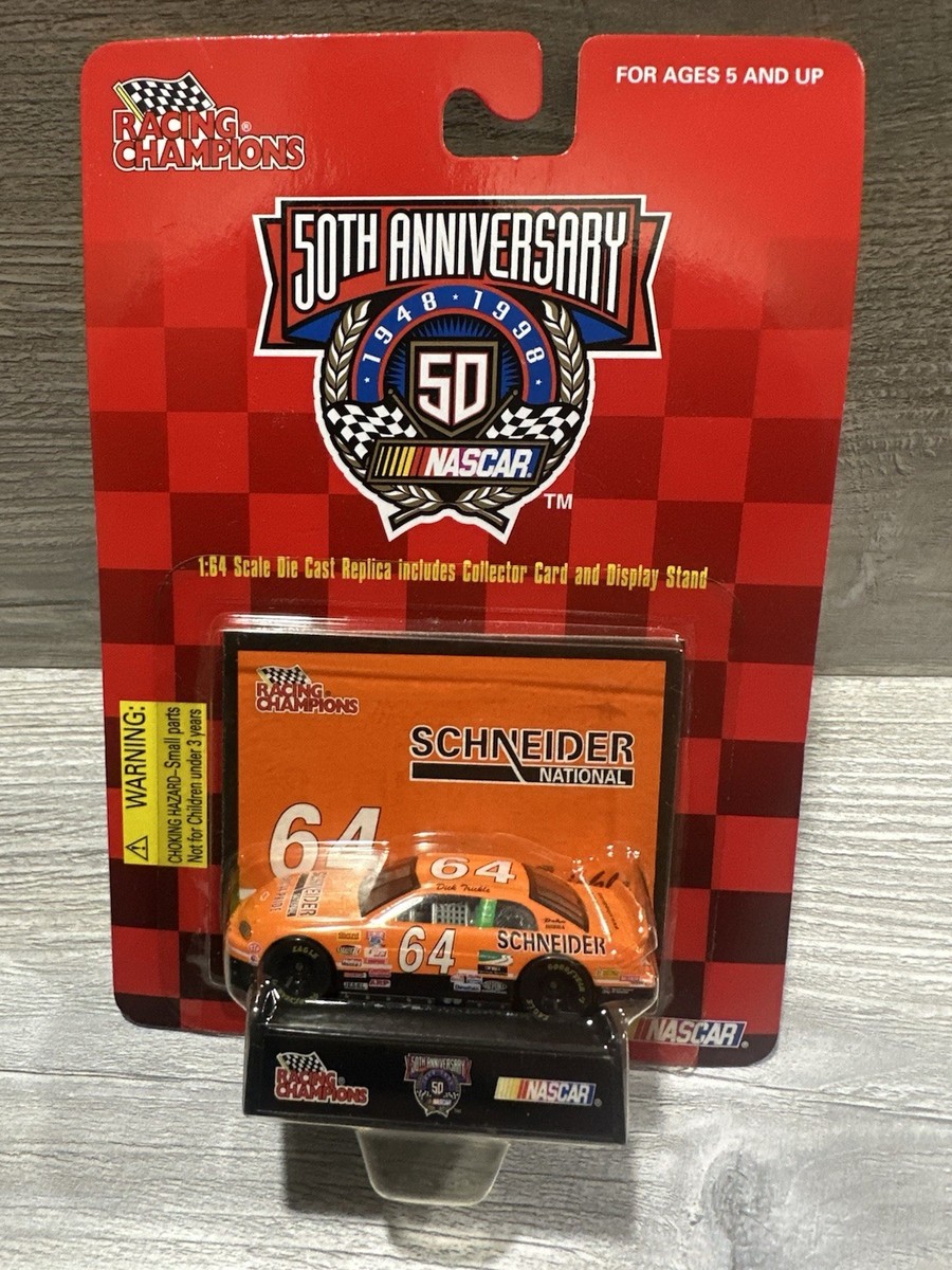 1998 Racing Champions NASCAR Dick Trickle #64 Schneider 1:64