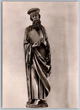 Unbekannt Heiliger Statue Würzburg Mainfränkisches Museum 1518 RPPC