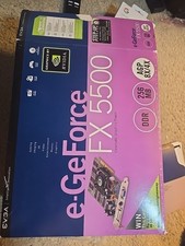 GeForce FX 5500 256MB DDR, 128 BIT, AGP 8x, VGA, DVI, CN-NGX52-71, WORKING