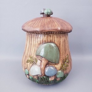 70s Mushroom Canisters | eBay