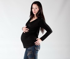 Umstandsshirt Stillshirt schwarz 36 38 40 42 44 46 48  NEU