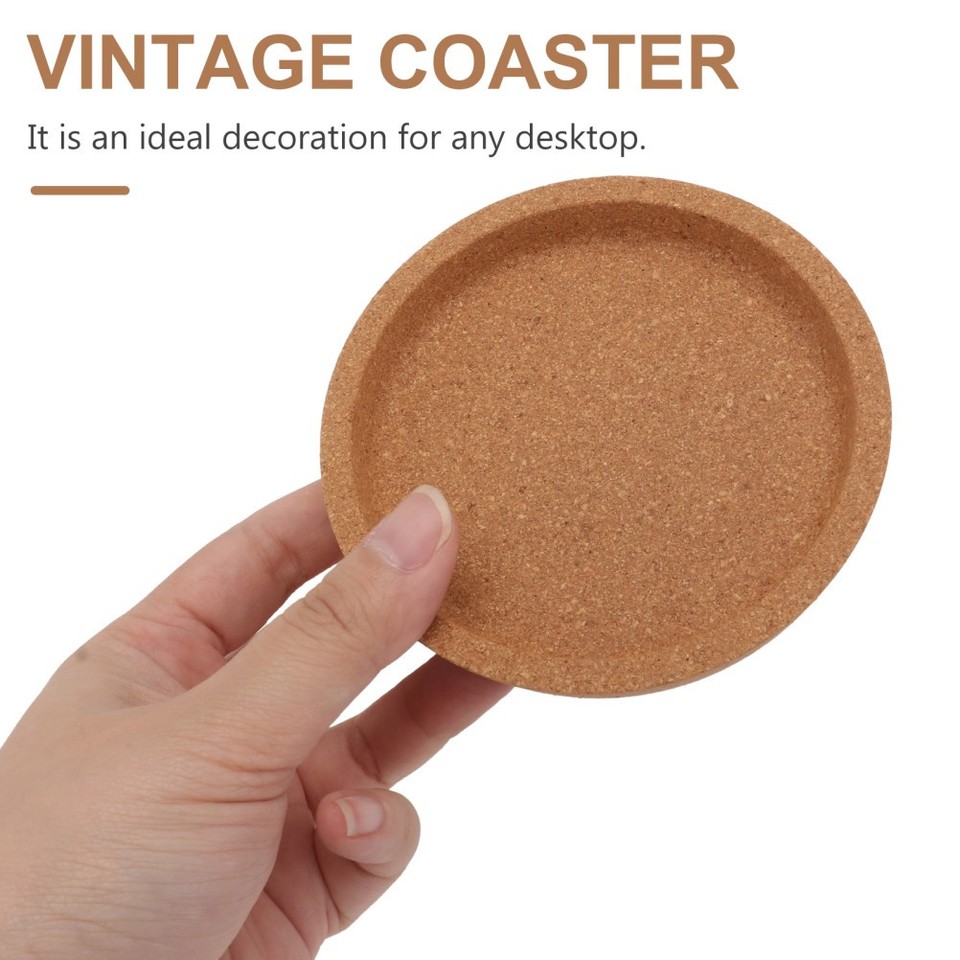 5pcs Coasters Wooden Cup Pads Coffee Drink Teacup Mat Table Decoration ...