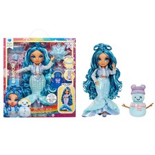 Rainbow High Winter Wonderland Skyler - Blue 11" Fashion Doll with Magic