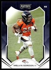2021 Panini Playoff Melvin Gordon III Denver Broncos #78