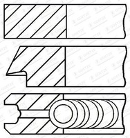 Goetze Engine Kolbenringsatz Goetze Diamond Coated® Lkz-Ring® 08-446105-00 325