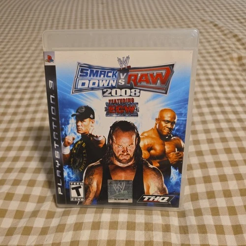 WWE Smackdown vs. Raw 2008 Sony Playstation 3