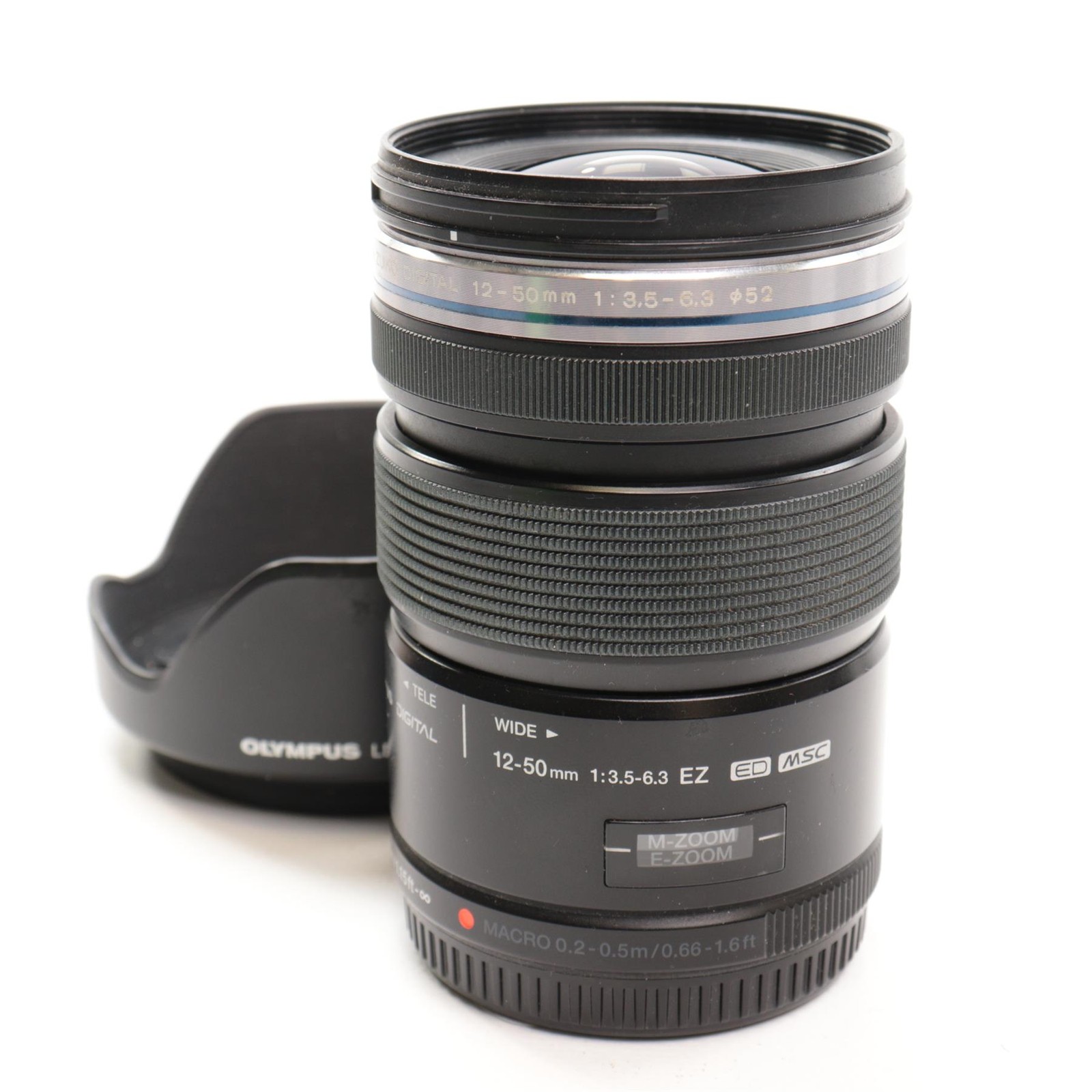 Olympus 12-50mm f3.5-6.3 AF ED MFT M.Zuiko EZ Lens: Black -VM9121- BB