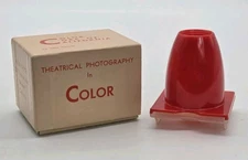 Red Slide 35MM Viewer w/Box Color Corp. Of California VTG