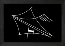 Bored Both Ways Framed Wall Art Poster Canvas Print Picture