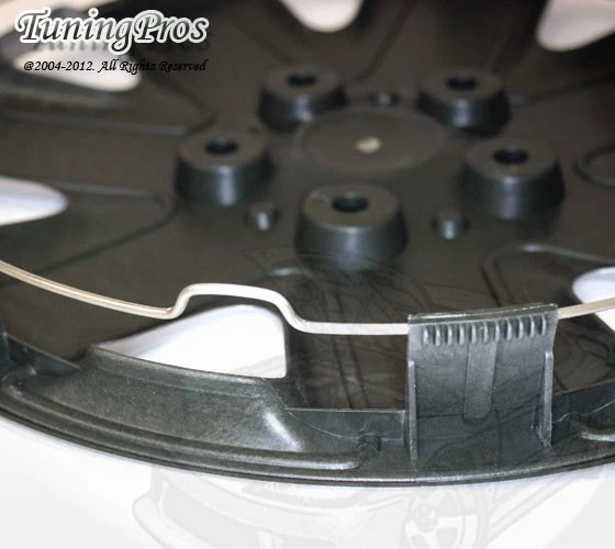 Cubierta de llantas cubierta de rueda 16" pulgadas tapacubos de plástico ABS 4 piezas estilo #B025 Foto 3 de 4