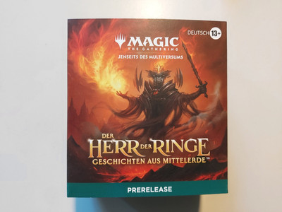 1x Mtg Magic the Gathering Der Herr der Ringe Prerelease Deutsch/DE OVP/sealed