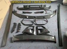 Fits BMW X6M F96 2024-2026 Dry Carbon Front Rear Lip Side Skirts Wing Body Kits
