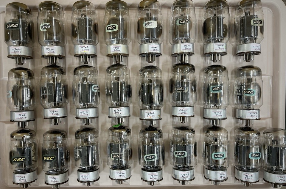 kt88 power röhre GEC tube GOLD LION valve metal base OOO getter black plate 6550 | UK