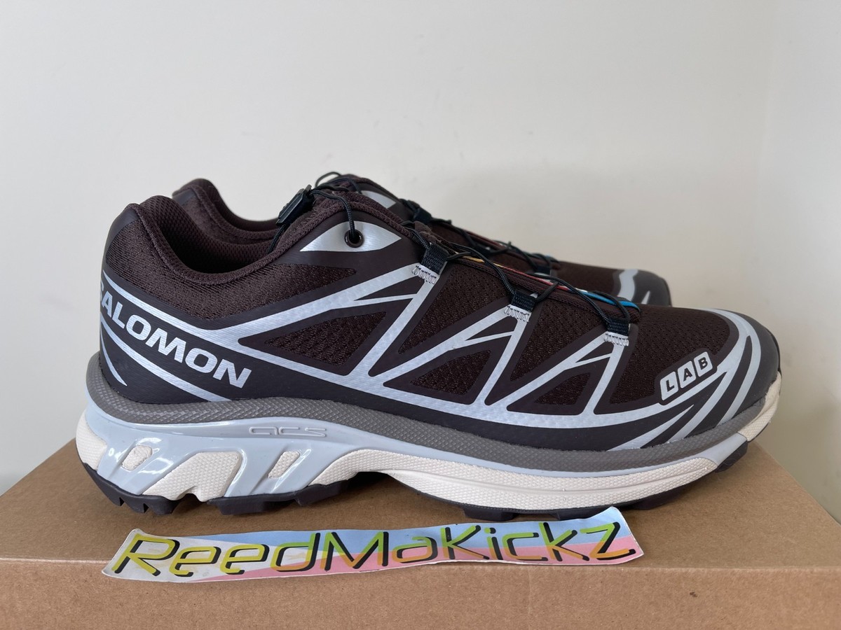 Salomon XT-6 Black Coffee Footwear Silver Falcon Mens L47690400 | eBay