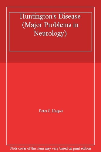 Huntington's Disease (Major Problems in Neurology) By Peter S. Harper