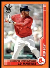 2021 Topps Big League Orange J.D. Martinez Boston Red Sox #73 10105