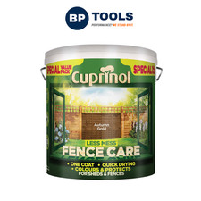 Cuprinol 5194067 Less Mess Fence Care Autumn Gold 6L