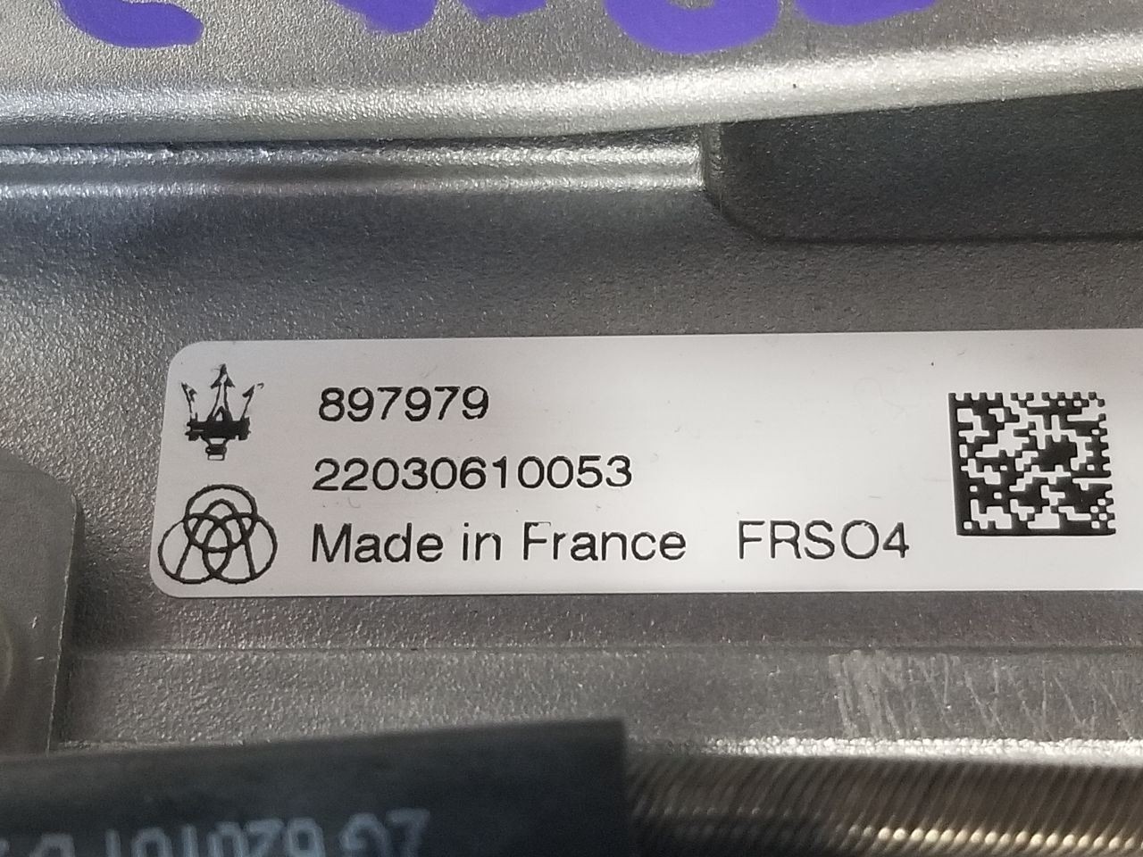 22 2022 MASERATI LEVANTE MODENA S STEERING COLUMN 