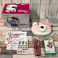 [ Near Mint ] Fujifilm Instax Mini Hello Kitty Instant Film Camera Cheki Tested 