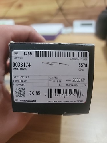 Oakley Frames Only 00x3174 Barrelhouse 0.5 - Bild 3 von 11