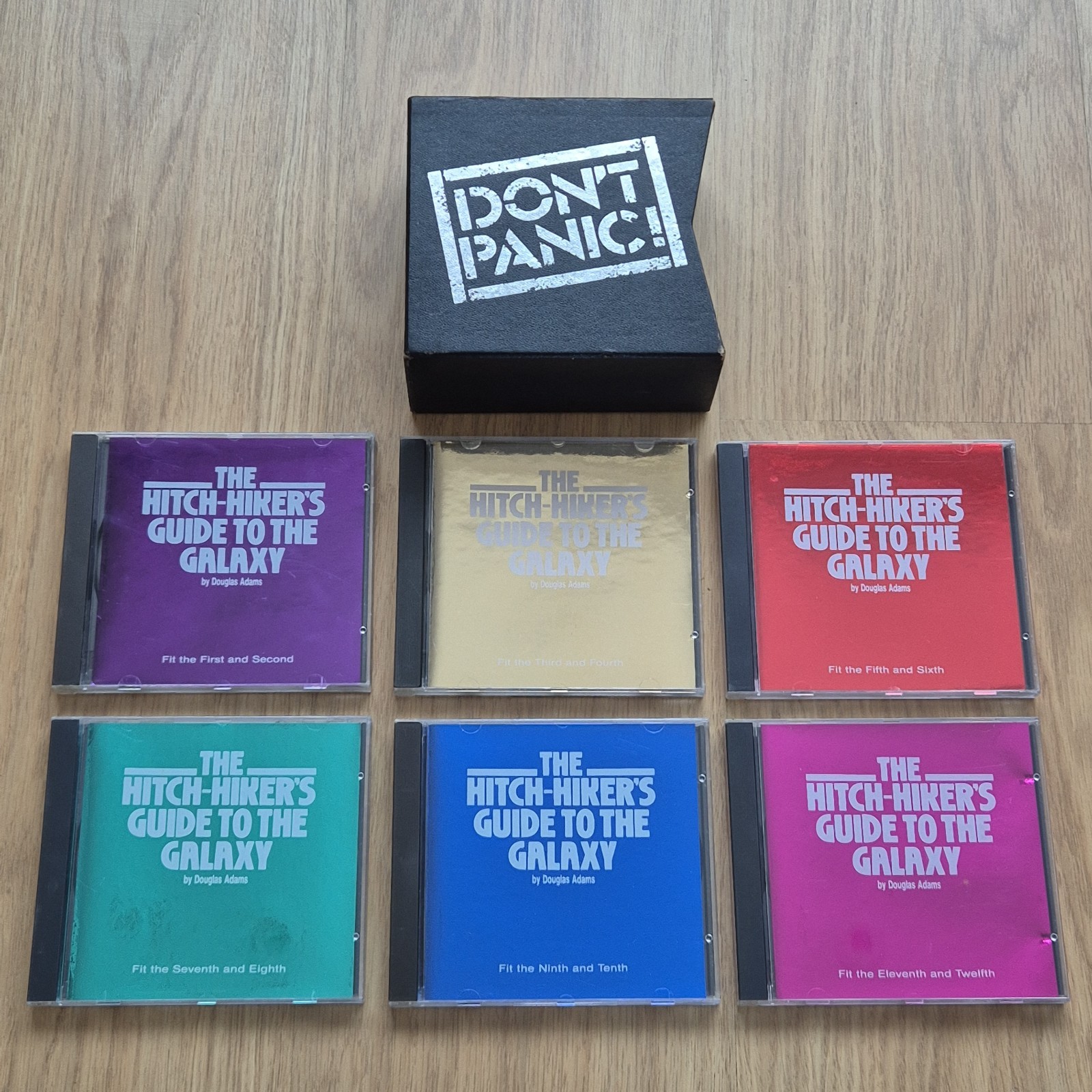 Hitchhiker's Guide to The Galaxy Douglas Adams BBC Audio CD Boxset BBCCD 6001