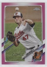 2021 Topps Chrome Magenta Refractor 180/399 John Means #72 0m4q