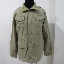 Grand & Hills M65 Style giacca da uomo beige circonferenza petto 40/42 UK M REF (Y02737)