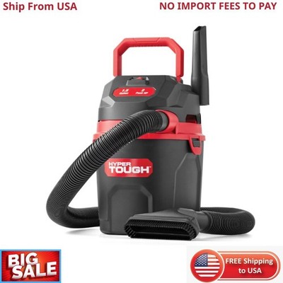Hyper Tough 1.5gal 2 HP Wet/Dry Vacuum VH105 3502 New