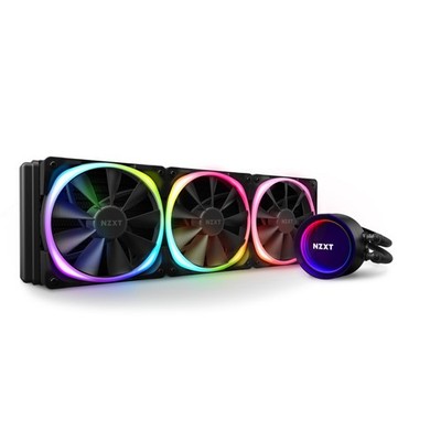 NZXT Kraken X73 RGB 360mm AIO Flüssigkeitskühler Verbesserte Pumpe 3x 120mm Aer 