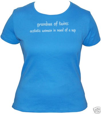 grandma of twins shirt