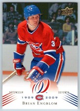 BRIAN ENGBLOM 2008-09 UPPER DECK MONTREAL CANADIENS CENTENNIAL 08-09 NO 69 24214