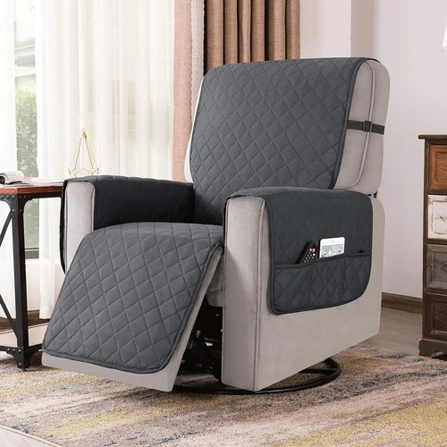 Non-Slip Recliner Chair Cover Sofa Slipcovers with Elastic Straps, Washable
