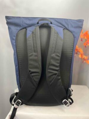 osprey arcane large top zip backpack OSPREY Arcane Large Top Zip Daypack in Navy Blue Canvas