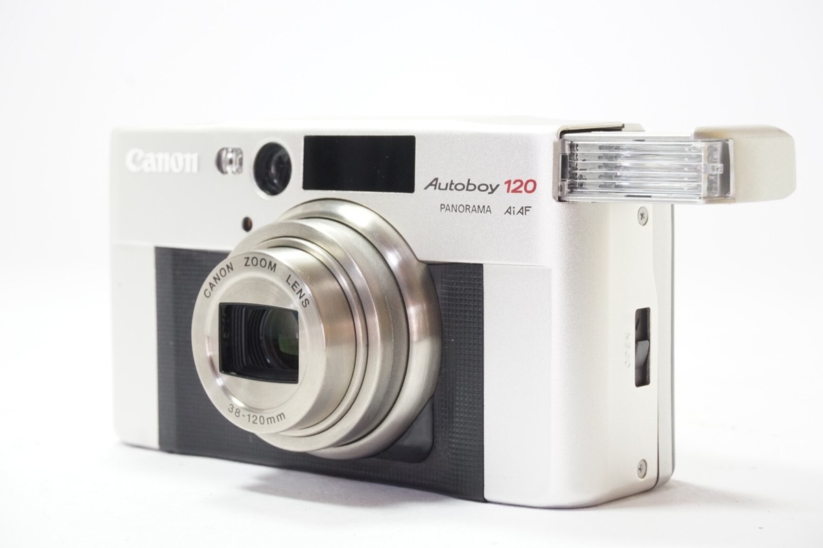 【箱付き】Canon Autoboy 120 Exc+5] Canon AUTOBOY 120 Point & Shoot 35mm Film Camera from