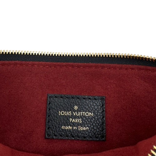 LOUIS VUITTON MULTI POUCHETTE ACCESSORIES MONOGRAM BAG BLACK / BEIGE RRP£2230 - Picture 9 of 18
