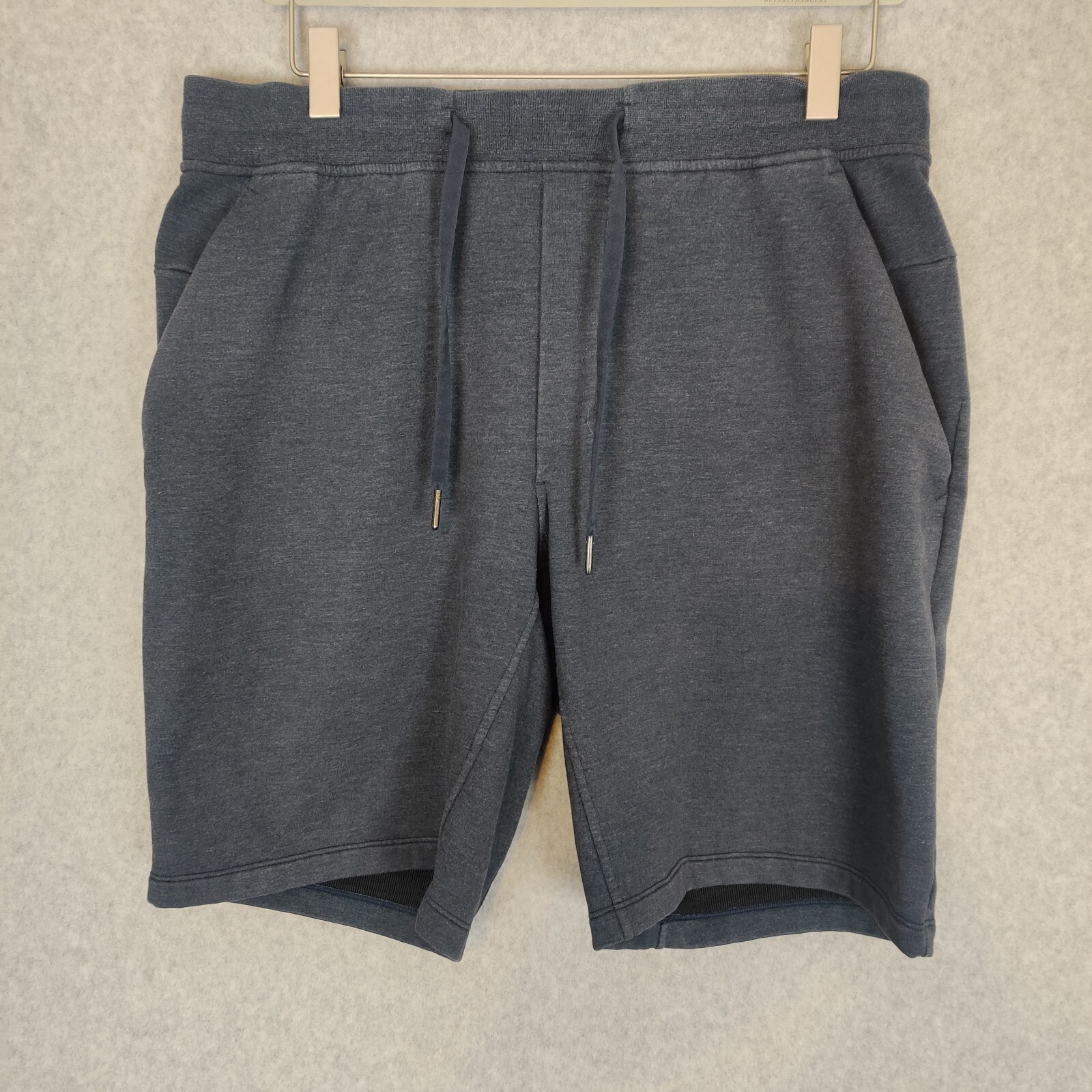 Lululemon Shorts Men Large Solid Blue Drawstring … - image 1