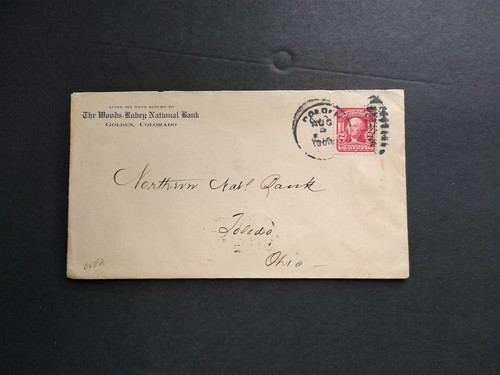Colorado: Golden 1904 Chamber of Commerce Allover Reverse Advertising Cover