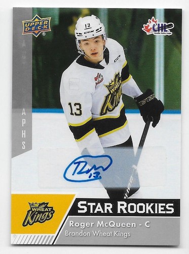22/23 UPPER DECK CHL AUTOGRAPH PARALLEL Hockey (#1-400) U-Pick From List - Picture 12 of 12