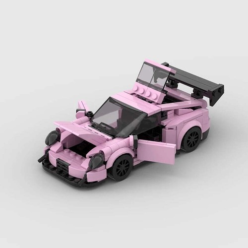 HOT MOC F1 Racing Car City Speed Champions Sports Building Blocks Bricks Kids To - Picture 3 of 7