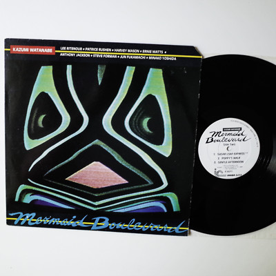 Kazumi Watanabe    Mermaid Boulevard  US 1981  LP   Vinyl   vg+ 